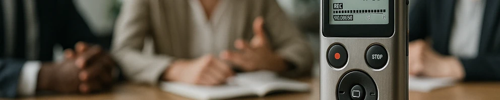 Illustratie bij: Vergadering opnemen